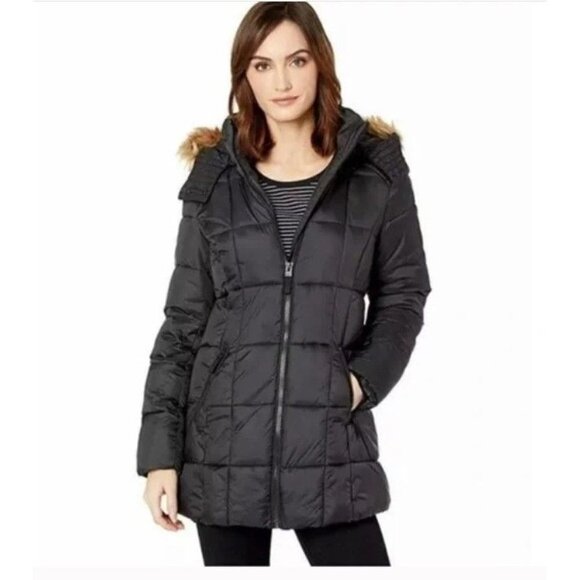 MARC NEW YORK By Andrew Marc Puffer Hooded Coat XS Size - Picture 1 of 10
